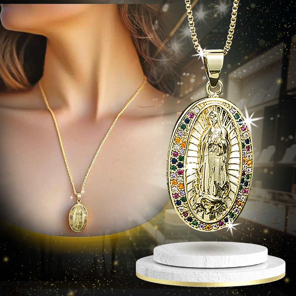 COLLAR DE LA VIRGEN DE GUADALUPE