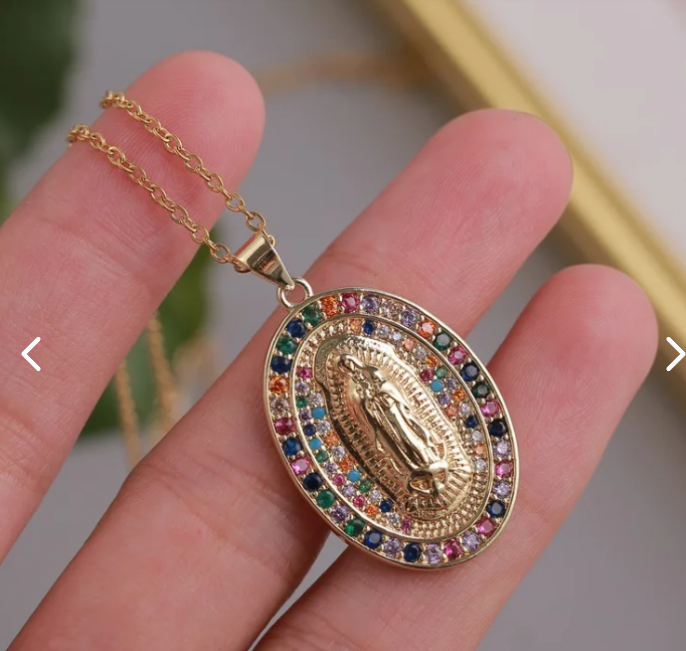 COLLAR DE LA VIRGEN DE GUADALUPE