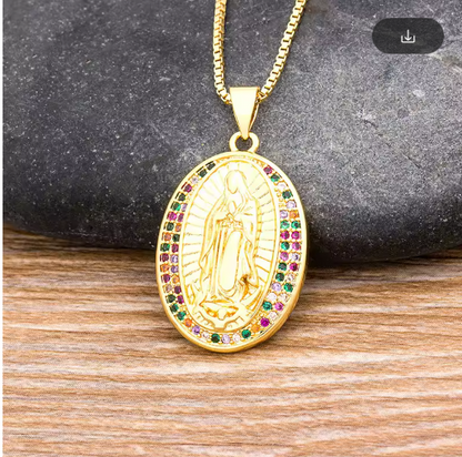COLLAR DE LA VIRGEN DE GUADALUPE