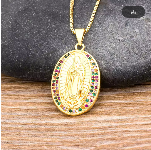 COLLAR DE LA VIRGEN DE GUADALUPE