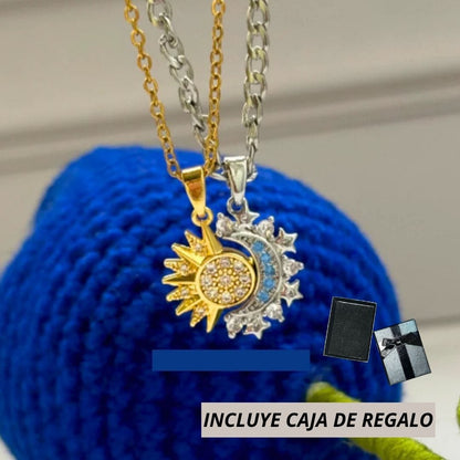 COLLAR  SOL Y LUNA